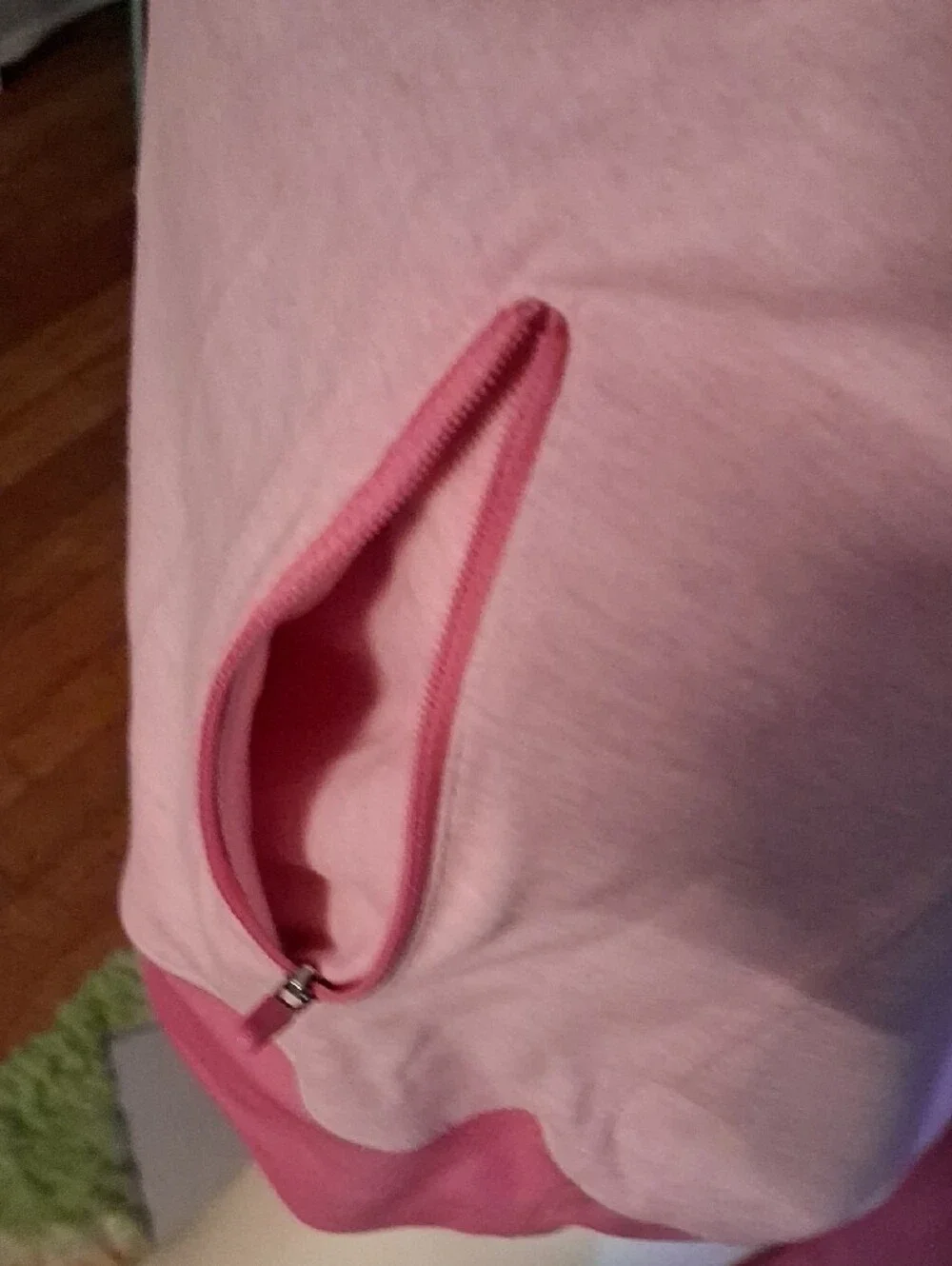 Nike Women’s Light Pink and Hot Pink Hooded Pullover
